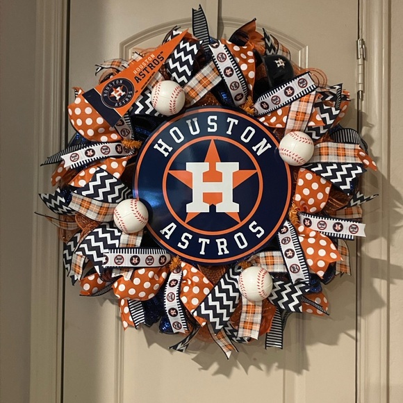 Houston Astros wreath